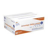 Advantage Pressure Activated Safety Lancets Sterile