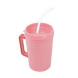 Carafe Insulated with Lid and Flexible Straw 34 oz