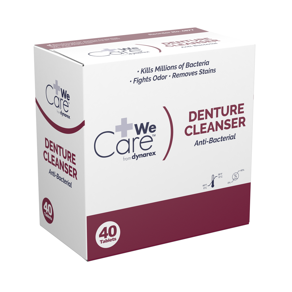 Dynarex Denture Cleaning Tablets