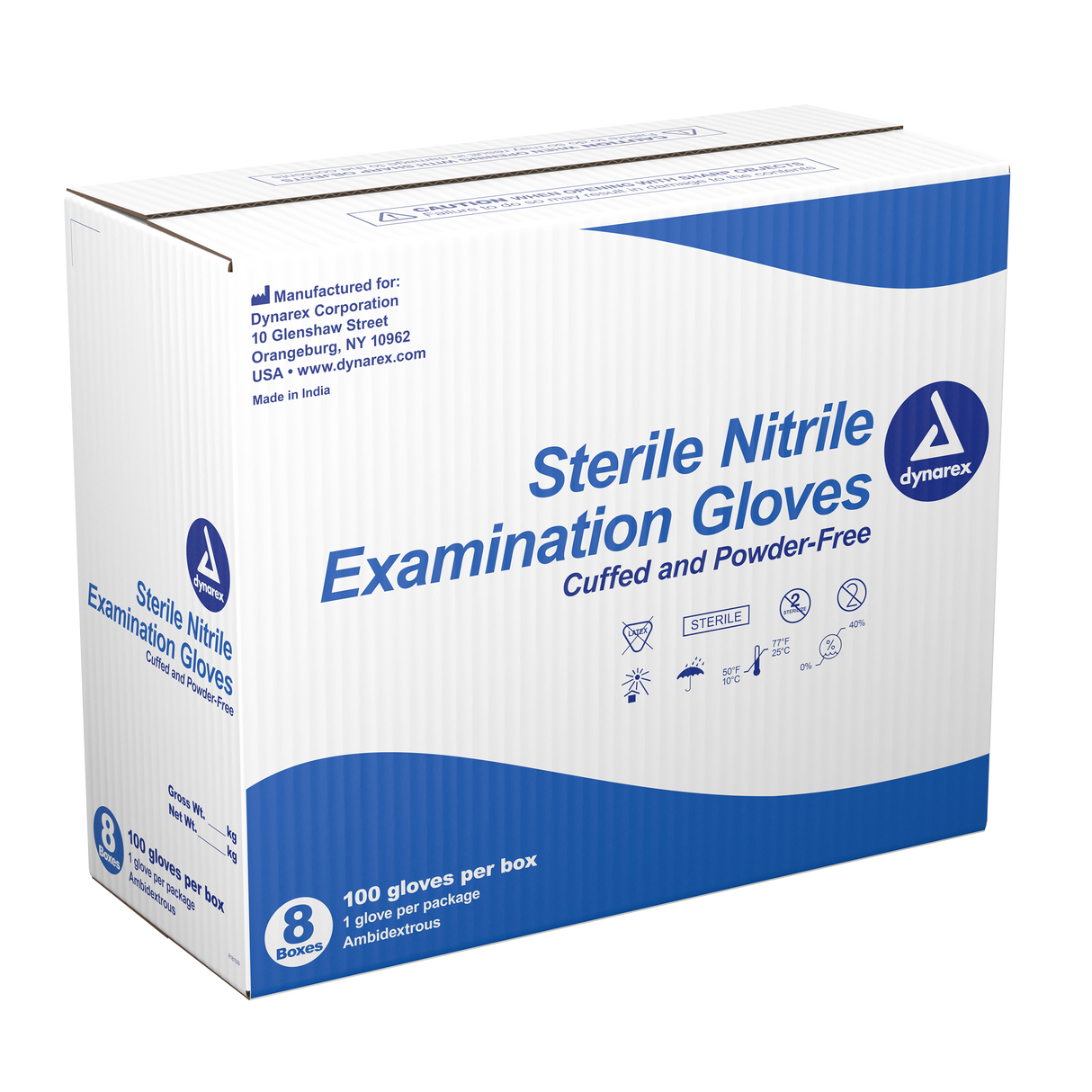 Nitrile Sterile Exam Gloves