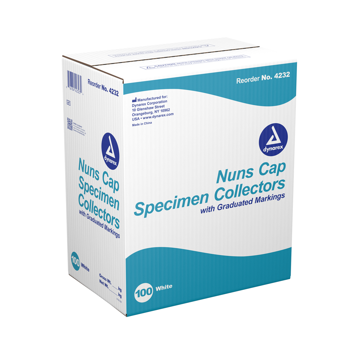 Nuns Cap Specimen Collection Container