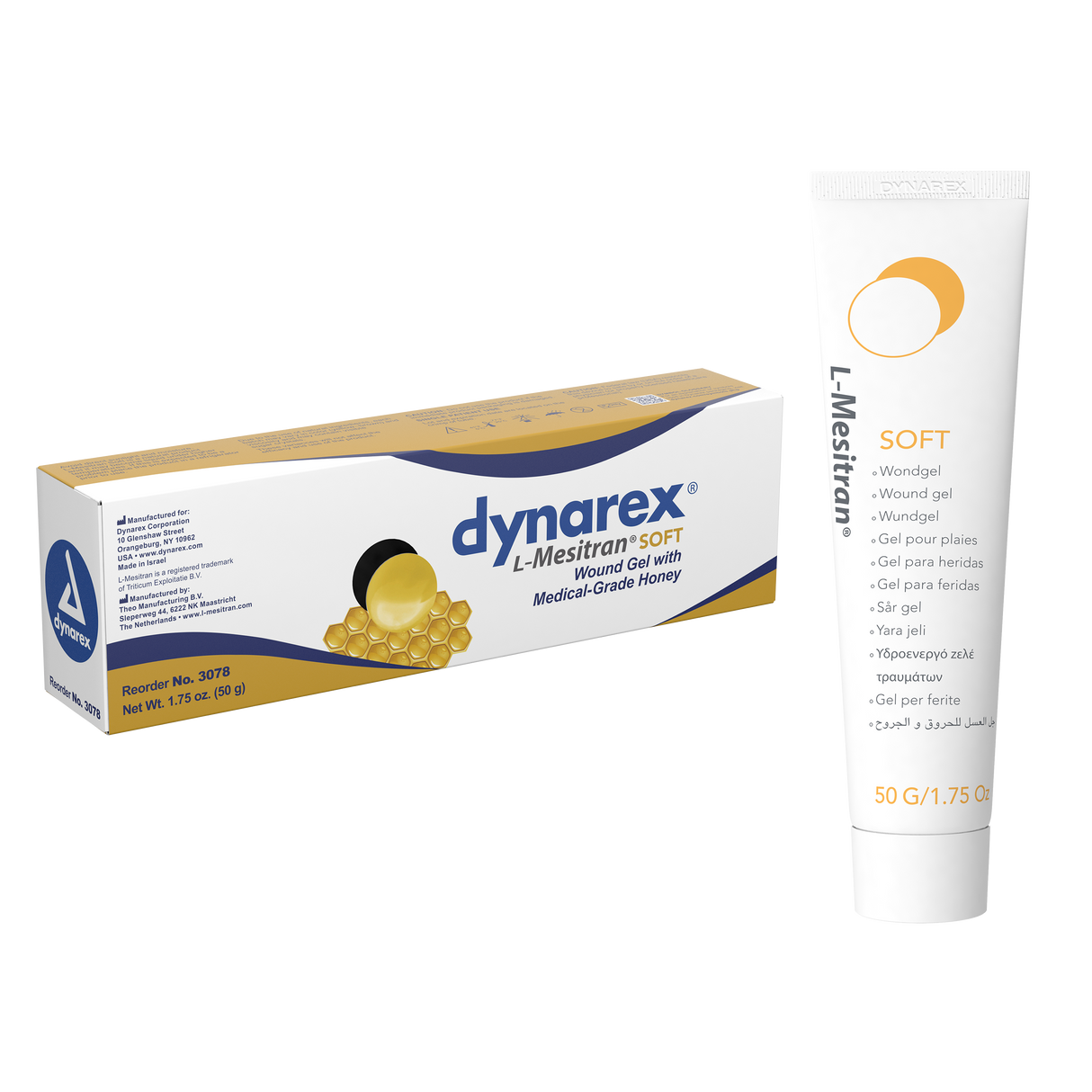 Dynarex L Mesitran Soft, 1.75 oz Tube