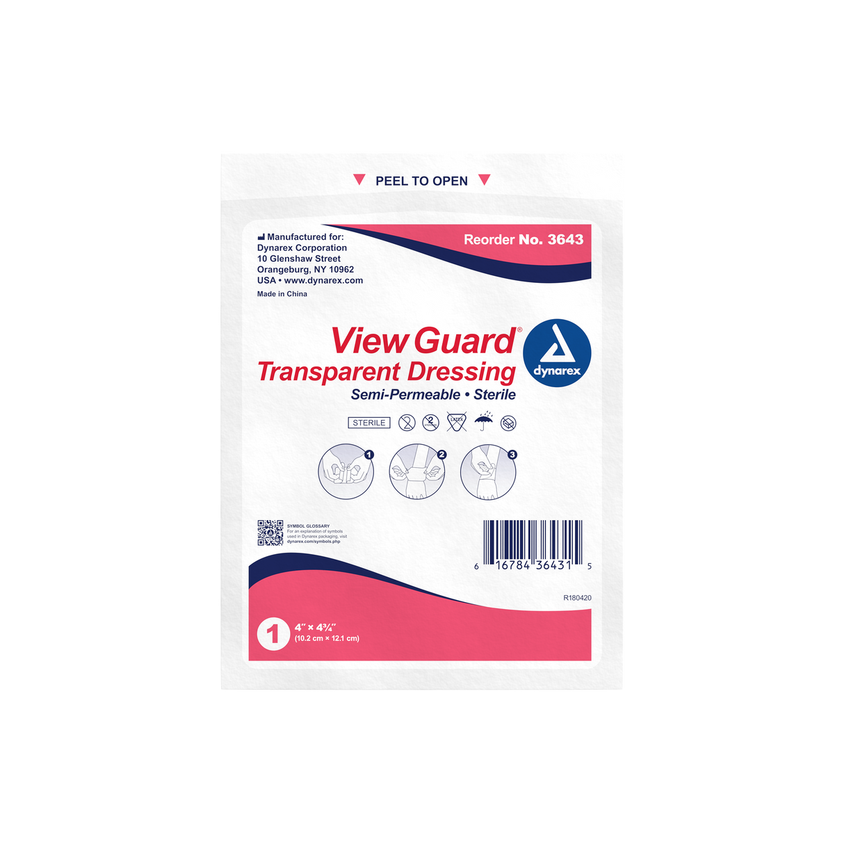 View Guard Transparent Sterile Dressings