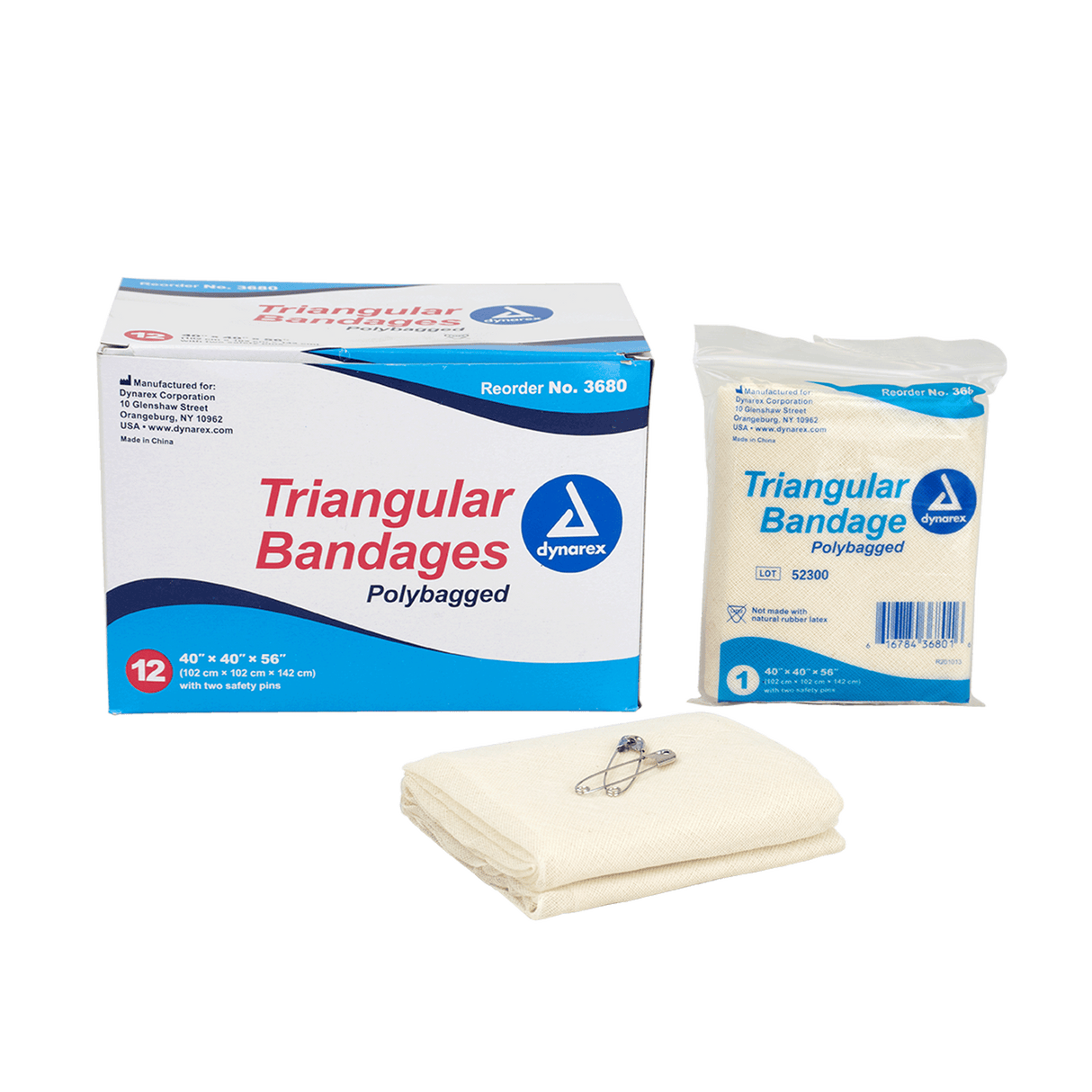 Dynarex Triangular Bandages